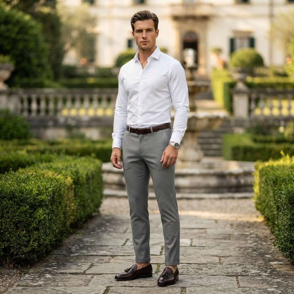 Slim-Fit Men's Trousers | Men's Chinos